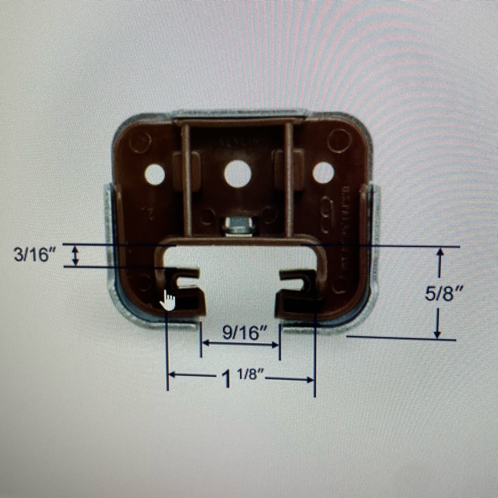 Swisco Drawer Component Socket for Drawer Track System - Picture 2 of 6